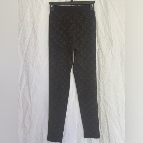 THE KOOPLES LOGO BLACK LEGGINGS Size XS - Picture 8 of 10